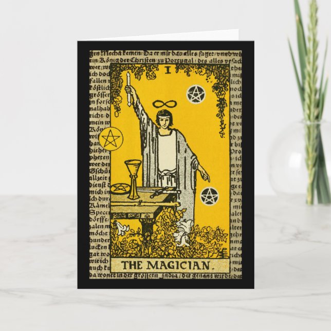 Carte Le Tarot magicien (Devant)