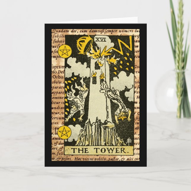 Carte Le Tarot Tour (Devant)