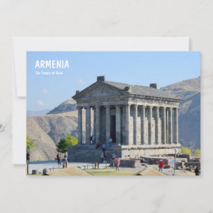 Carte Le temple de Garni en Arménie