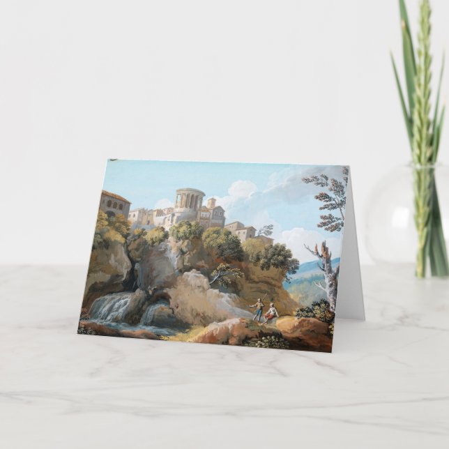 Carte Le temple de Vesta | Giovanni Battista Busiri (Devant)