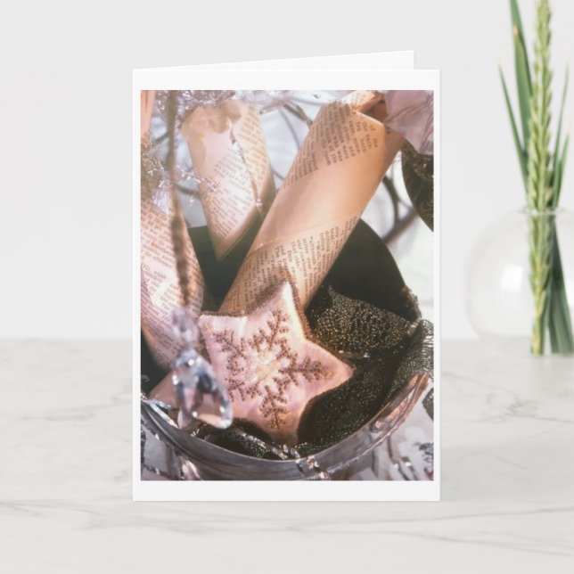 CARTE LE TEMPS DE L'ANNÉE POUR SE RAPPELER **VOUS** NOËL (Devant)