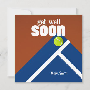 Carte Le Tennis Va Bien Bientôt