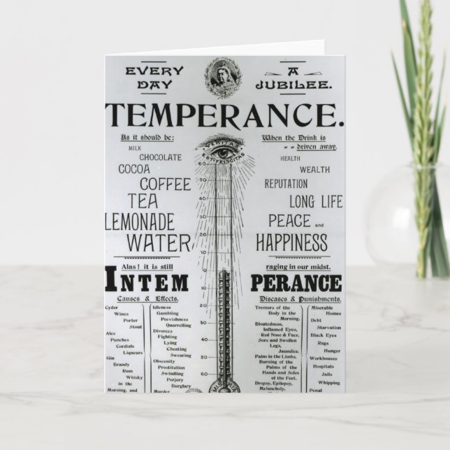 Carte Le thermomètre de jubilé de diamant de la vie (Devant)