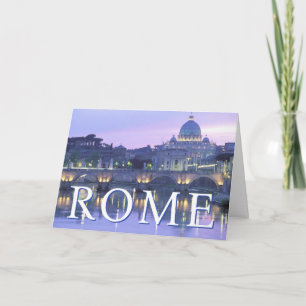 Carte Le Vatican   Rome, Italie   Joyeux anniversaire
