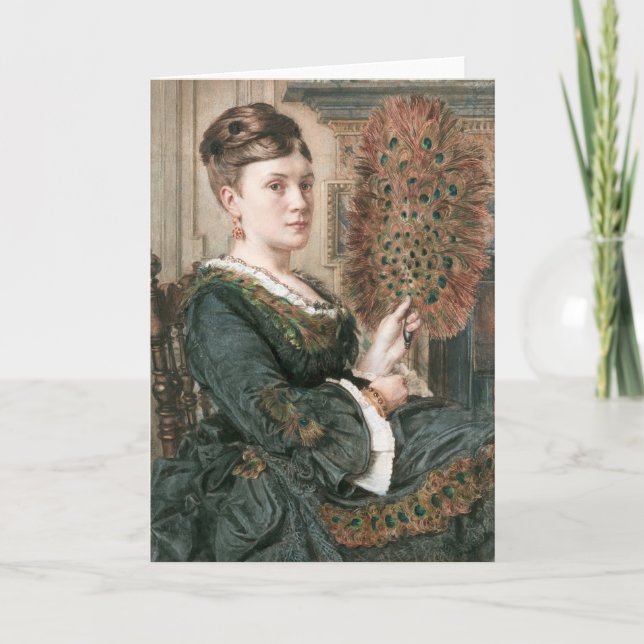 Carte Le Ventilateur De Peacock | Edward John Poynter (Devant)