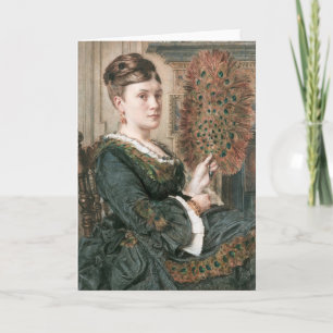 Carte Le Ventilateur De Peacock   Edward John Poynter