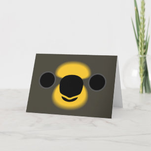 Carte Le visage d'une gloire Brown