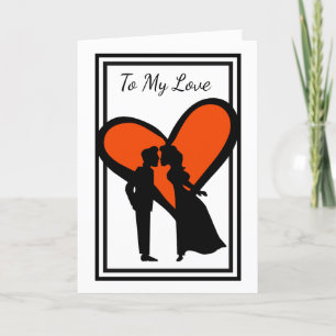 Carte Leading Lady or Man Romantic Movie Valentine Card