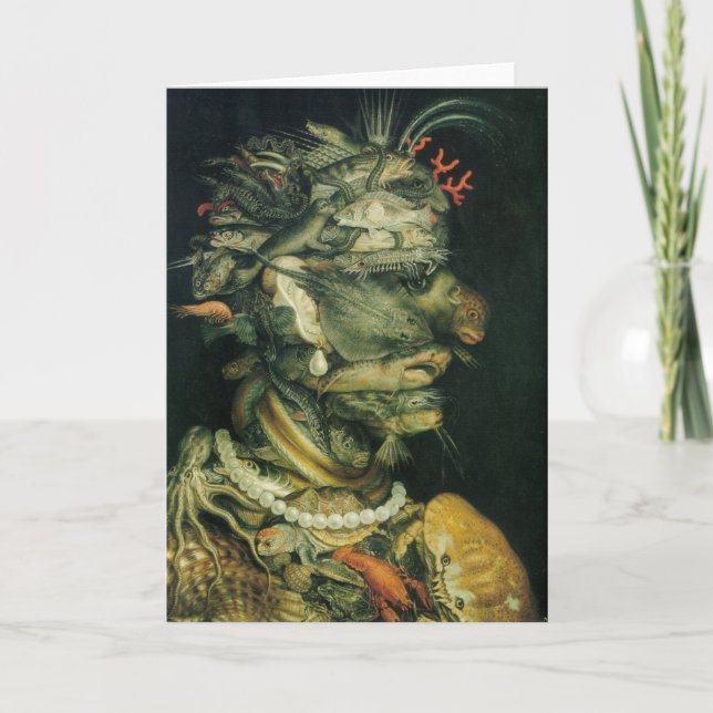 Carte L'eau - Arcimboldo - 1566 (Devant)
