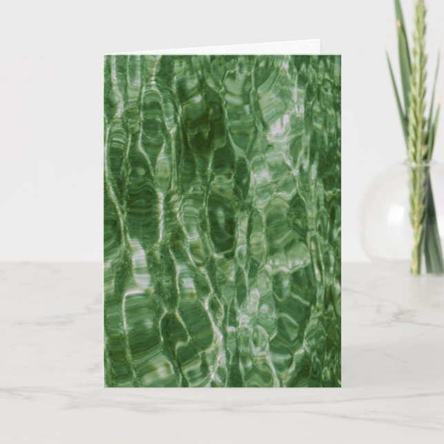 Carte L'eau verte (Devant)