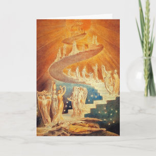 Carte :  L'échelle de Jacob - William Blake