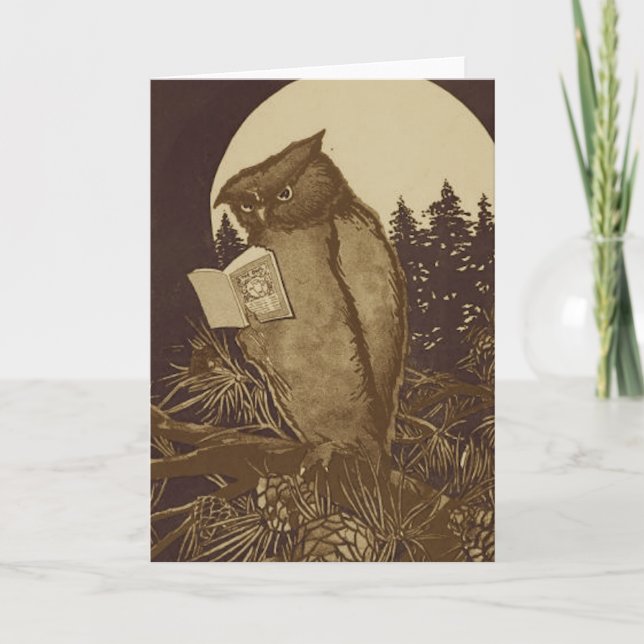 Carte Lecture de Owl par Moonlight (Devant)