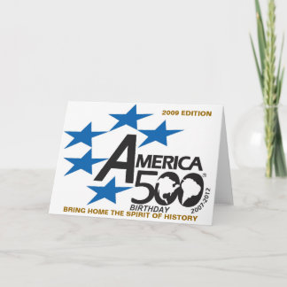 Carte L'édition 2009 de l'anniversaire America500