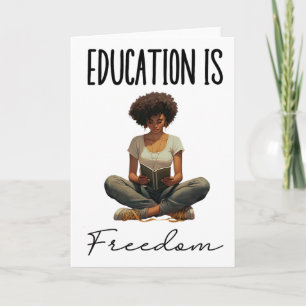 Carte L'éducation est la liberté Livres de professeur no