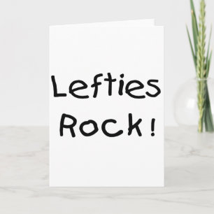 Carte Lefties Rock