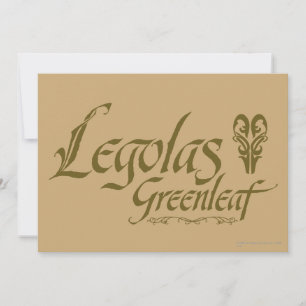 Carte LEGOLAS GREENLEAF™ Nom