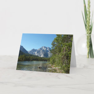 Carte Leigh Lake, parc national de Grand Teton