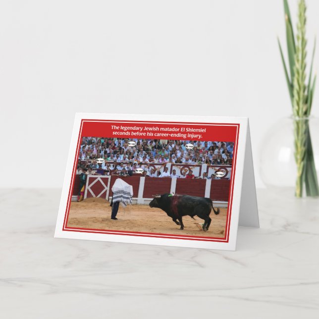 Carte L'EL juif Shlemiel de Matador drôle obtiennent la (Devant)