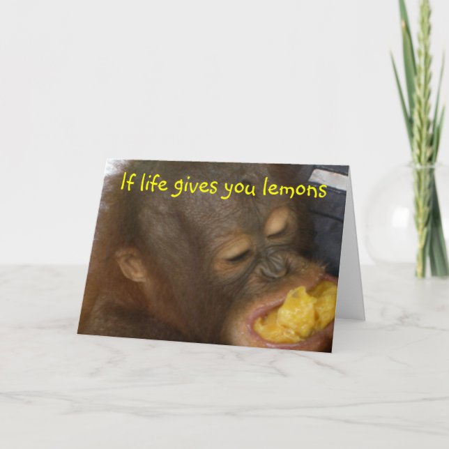 Carte Lemonade : si la vie vous donne des citrons (Devant)