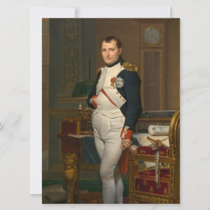 Carte L'empereur Napoléon Bonaparte aux Tuileries