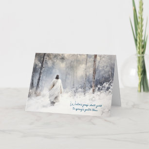 Carte L'emprise de l'hiver dégelera les condoléances