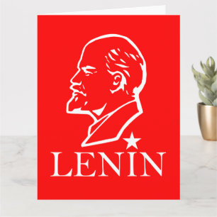 Carte Lénine, URSS, CCCP, Union soviétique, communisme