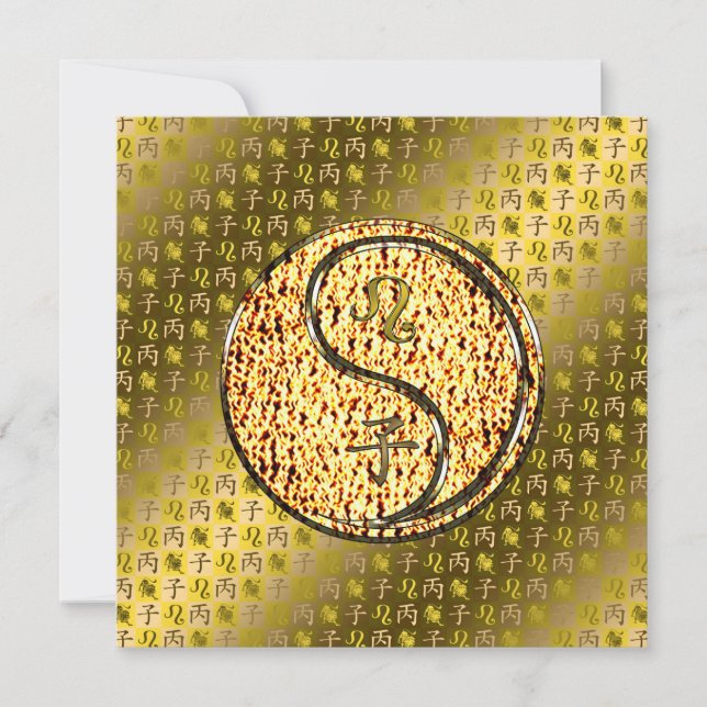 Carte Leo & Fire Rat (Devant)