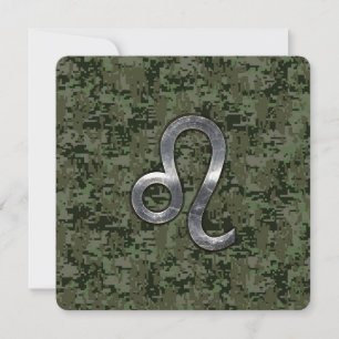 Carte Léo Zodiac Connexion Camouflage numérique vert