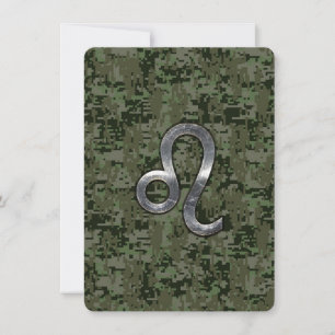 Carte Léo Zodiac Connexion Camouflage numérique vert