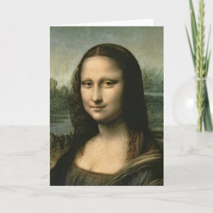 Carte Leonardo Vinci Mona Lisa, c.1503-6