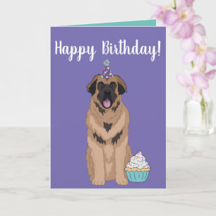 Carte Leonberger Anniversaire