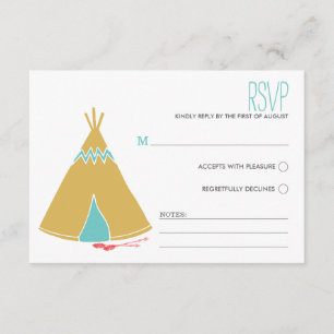 Carte   l'épousant orientée indigène de RSVP