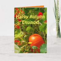 L'Equinoxe d'automne, l'arrivée de l'automne, joli