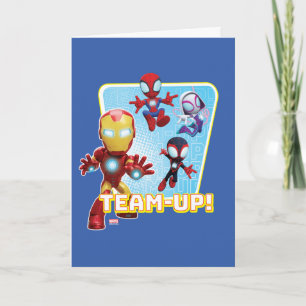 Carte L'équipe Spidey et Iron Man s'unissent !