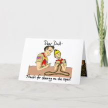 Les Aintwrights - Cher papa Card