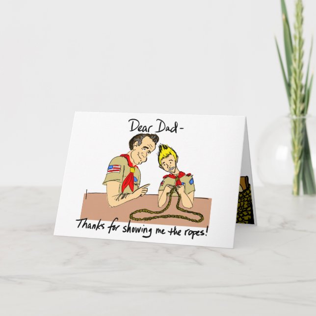 Carte Les Aintwrights - Cher papa Card (Devant)