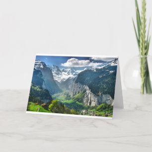 Carte Les Alpes Suisses