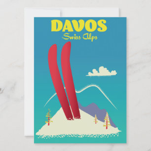 Carte Les Alpes suisses de Davos
