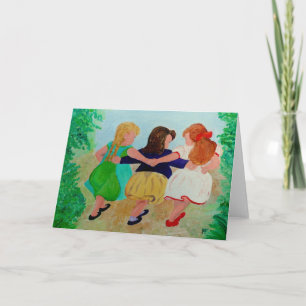 Carte Les amis sont comme les anges