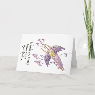 Carte Les amis sont les baisers d'Angel