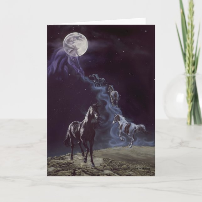 Carte Les ancêtres du cheval (Devant)