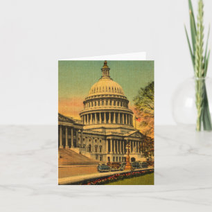 Carte les années 1920 Washington, C.C