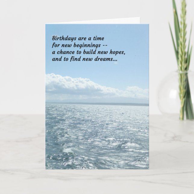 Carte Les anniversaires sont l'heure...Anniversaire (Devant)