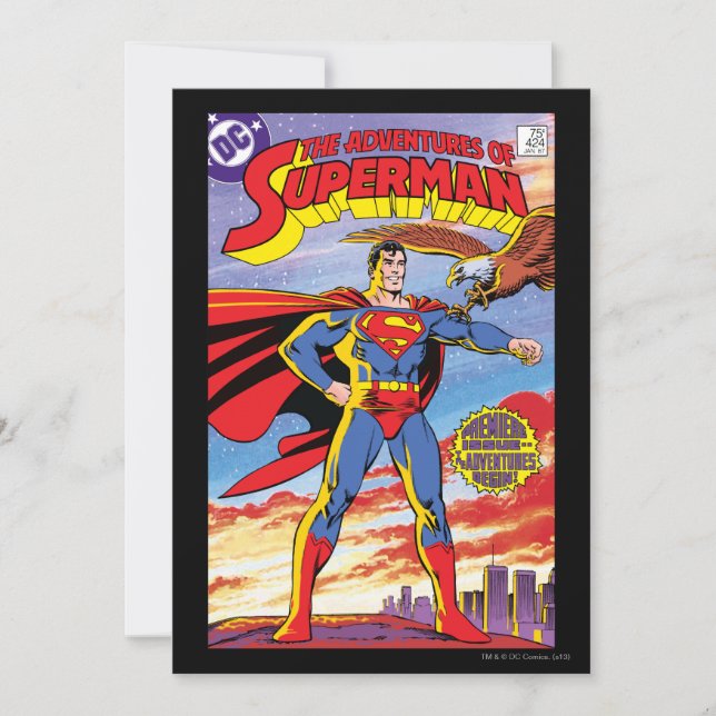Carte Les aventures de Superman #424 (Devant)