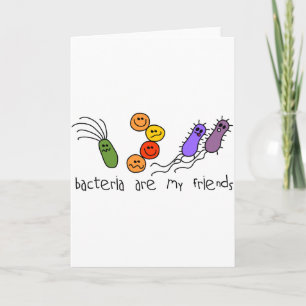 Carte Les bactéries sont mes amis