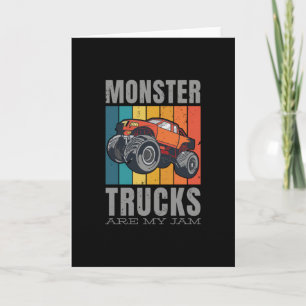 Carte Les Camions Monster Sont Mon Citation De Fan De Ja