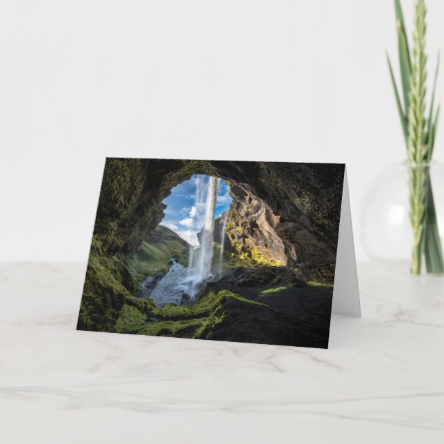 Carte Les cascades | Cascade islandaise (Devant)