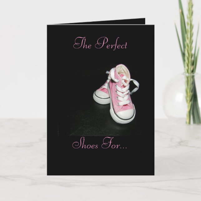 Carte Les chaussures du papa (Devant)