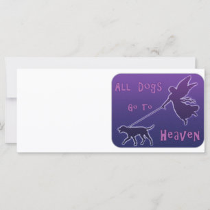 Carte Les Chiens Vont Au Ciel