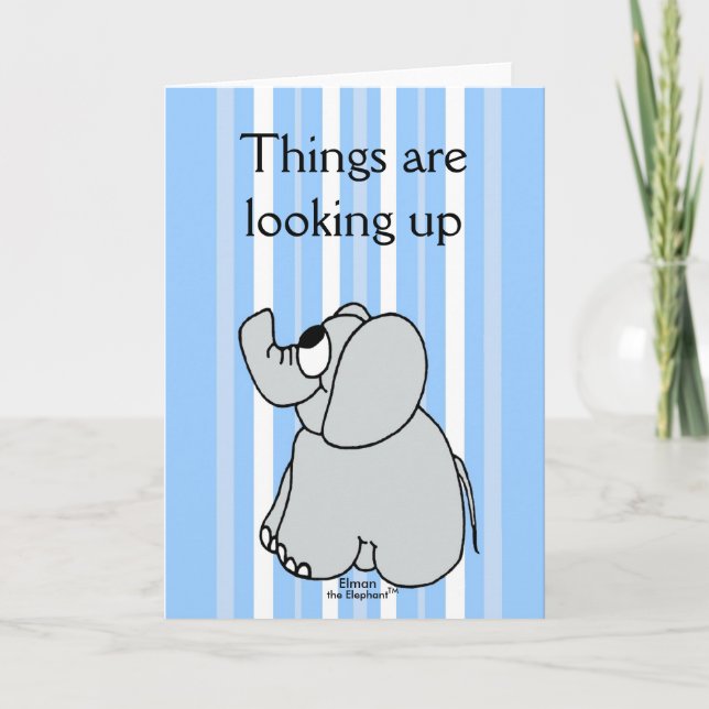 Carte Les choses sont à la recherche - GREETING CARD (Devant)